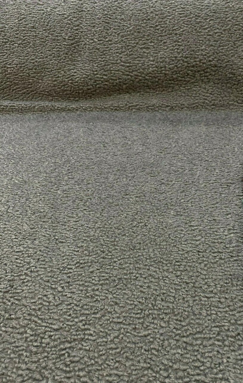 1 Yard Gray Italian Faux Sheepskin Upholstery Fabric Soft Heavy 54 Inch Width 100% Polyester